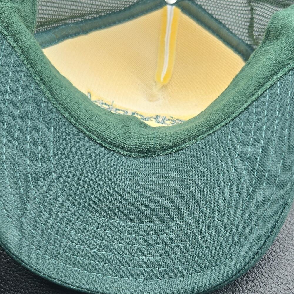 Madhappy Green White Adjustable Mesh Trucker Hat One Size Men's Classic - Picture 5 of 5
